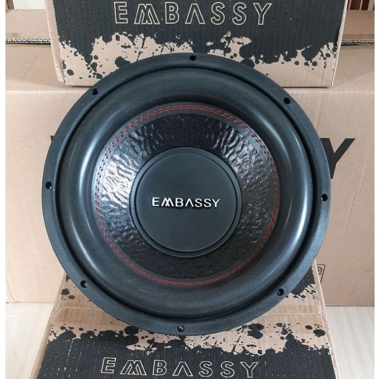 Jual Subwoofer Embassy Watt Es J Subwoofer Inch Embassy