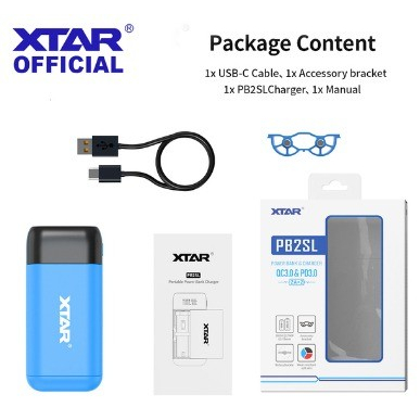XTAR PB2SL Type-C USB Power Bank Charger, Upgraded Version From PB2S - Main Image