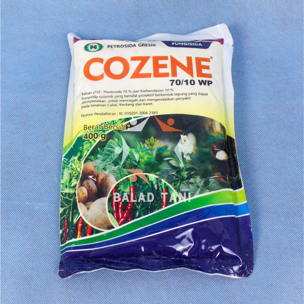 Jual Fungisida COZENE 70/10 WP 400 GRAM Pengendali Antraknosa Pada ...