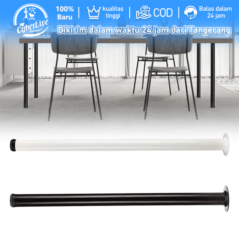 Jual 72.2cm Kaki Meja Besi Metal Desk Leg Office Table Furniture Leg ...