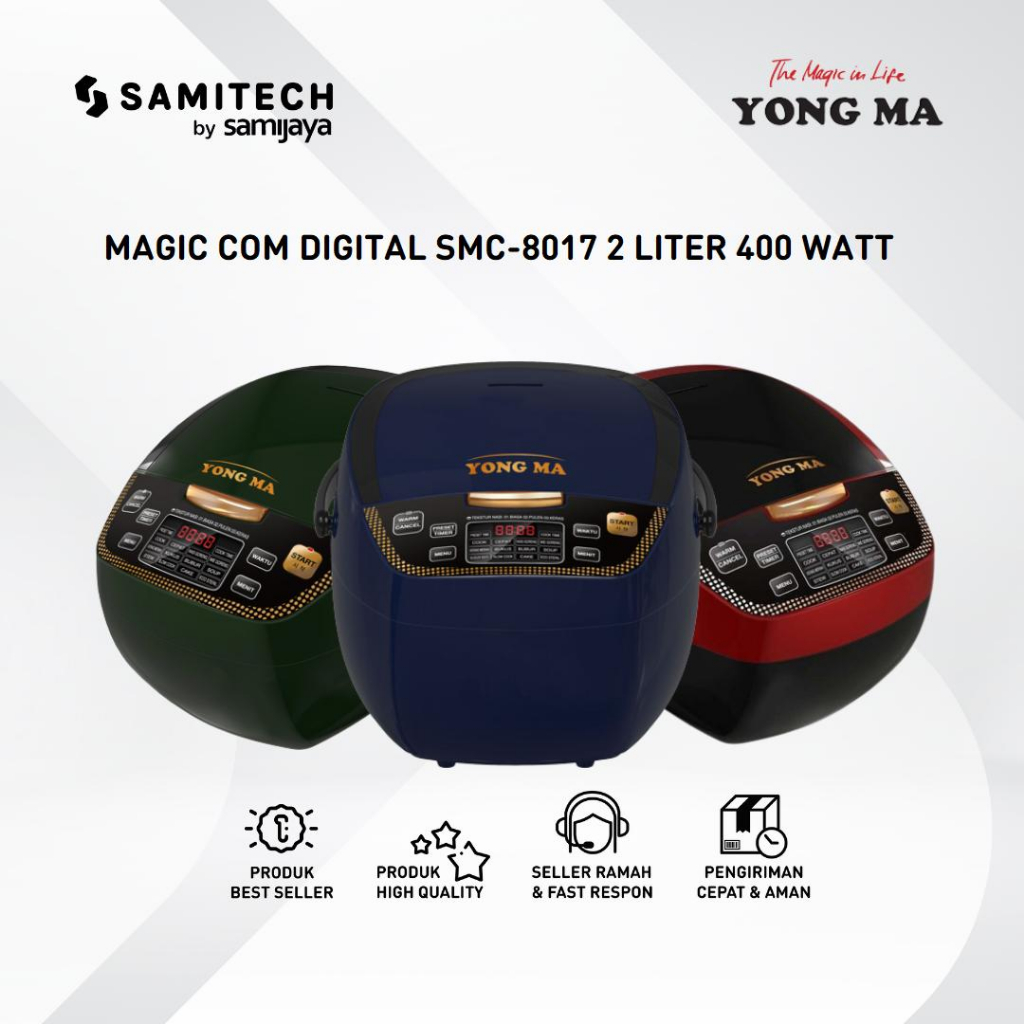 Jual Magic Com Digital Yongma Smc Rice Cooker Yong Ma Liter