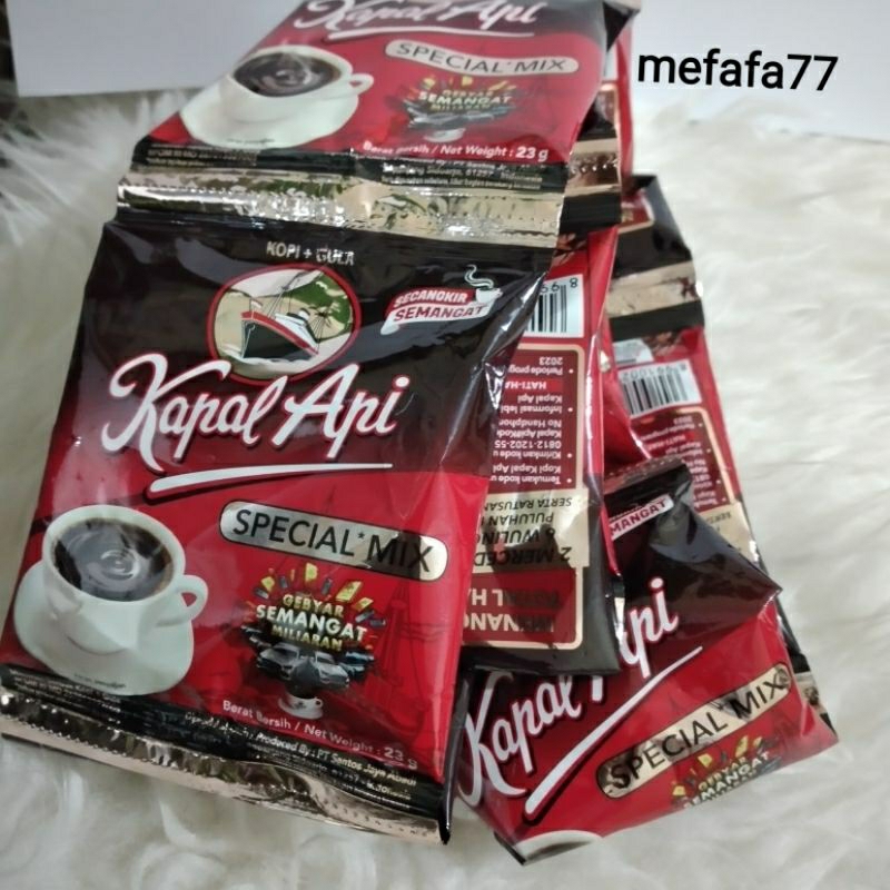 Jual Kopi Kapal Api Special Mix Renceng Sachet Kapal Api Kopi Kapal Api Special Mix Sachet