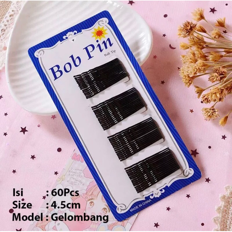 Jual Jepit Lidi Bobby Pin Isi Jepit Rambut Kecil Hitam Warna Hair