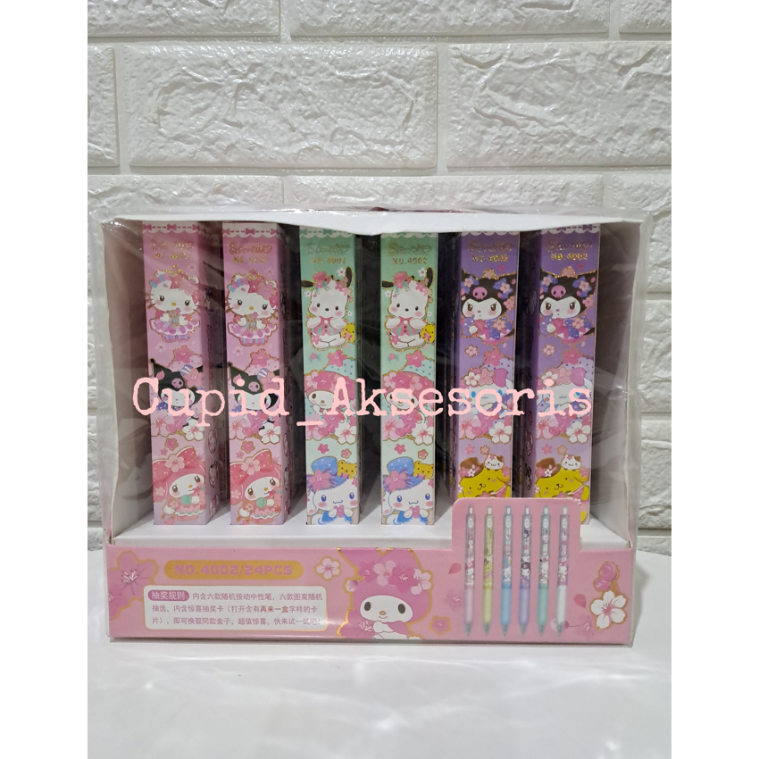 Jual BOLPEN PULPEN MISTERI BOX BLIND BOX EDISI SANRIO SAKURA | Shopee ...