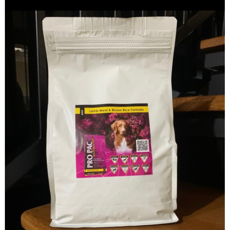 Jual Pro Pac Ultimates Lamb and Brown Rice 1kg (REPACK ORI) Shopee