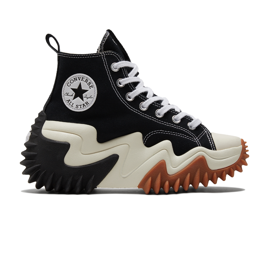 Converse Chuck Taylor Run Star Motion Platform High Black White Original
