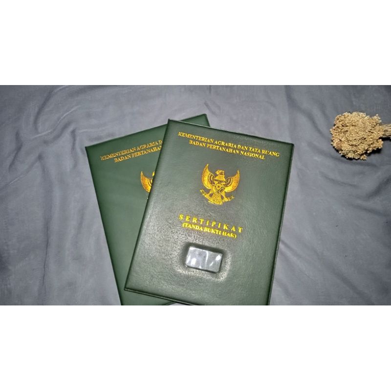 Jual Map Sampul Hard Cover Sertifikat Tanah Bpn Shopee Indonesia