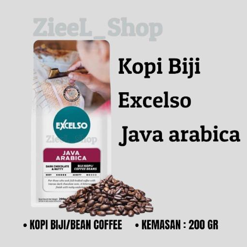 Jual Excelso Java Arabica Biji 200g Shopee Indonesia