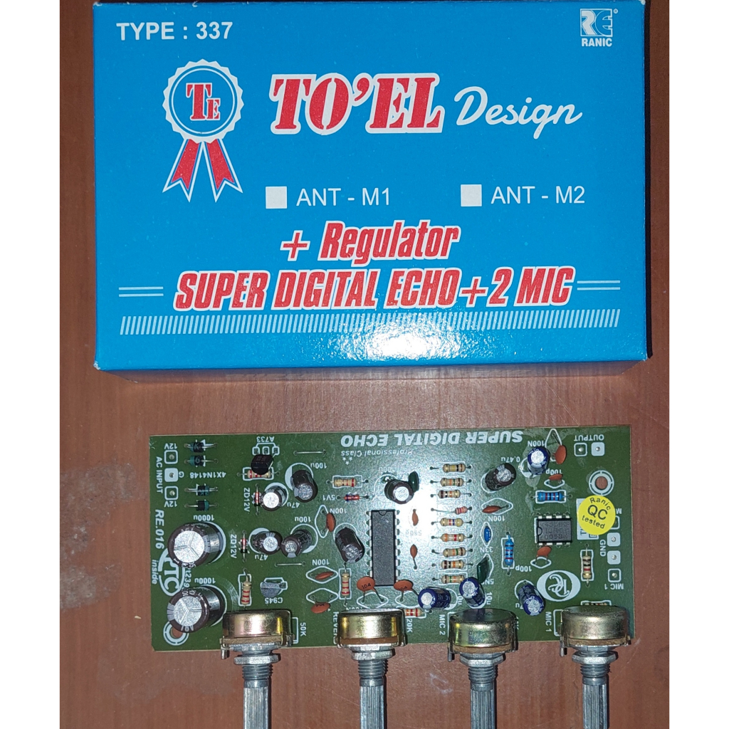 Jual KIT DIGITAL ECHO 2 MIC PLUS REGULATOR PSU Shopee Indonesia