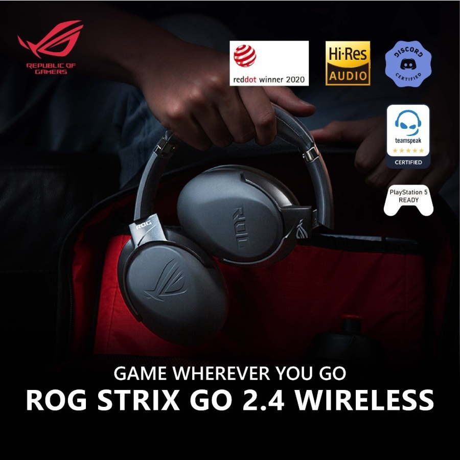 Jual Asus Rog Strix Go Wireless Gaming Headset Shopee Indonesia