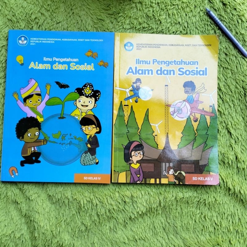 Jual ORIGINAL BUKU ILMU PENGETAHUAN ALAM DAN SOSIAL IPAS KELAS 4 5 SD ...