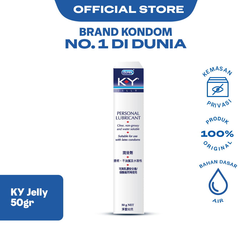 Jual Durex KY Jelly Personal Lubricant 50g Pelumas Pria dan Wanita