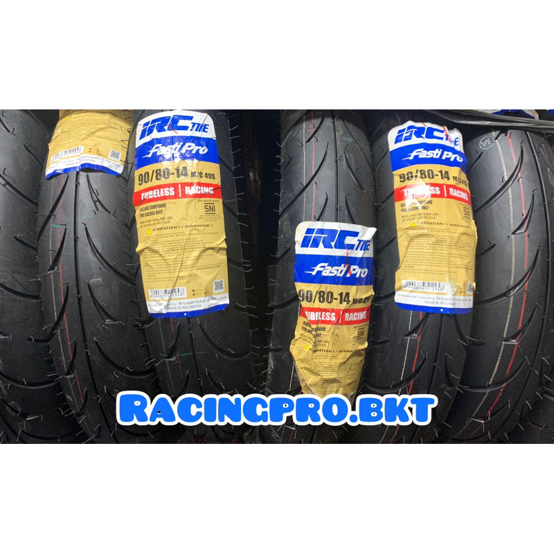 Jual BAN IRC FASTI PRO 90/80-14 TUBELESS | Shopee Indonesia