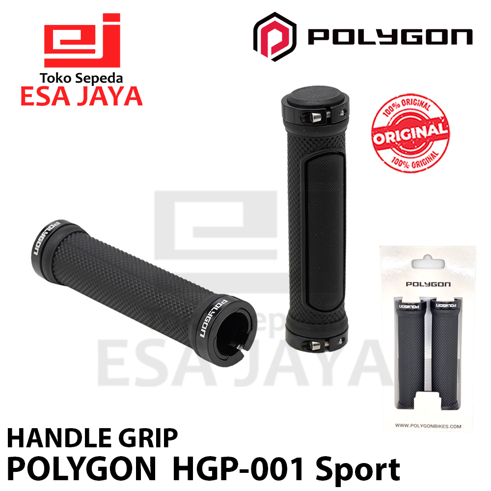 Jual Handle Grip Polygon HGP001 Sporty Universal Hanfat Sepeda | Shopee ...