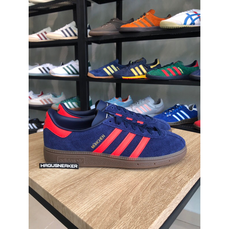 Munchen Navy Harga Sepatu Adidas Munchen Original ADIDAS MUNCHEN