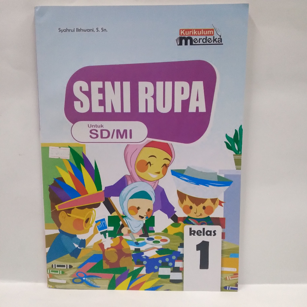 Jual BUKU PELAJARAN SISWA SD/MI KELAS 1 MAPEL SENI RUPA KURIKULUM ...