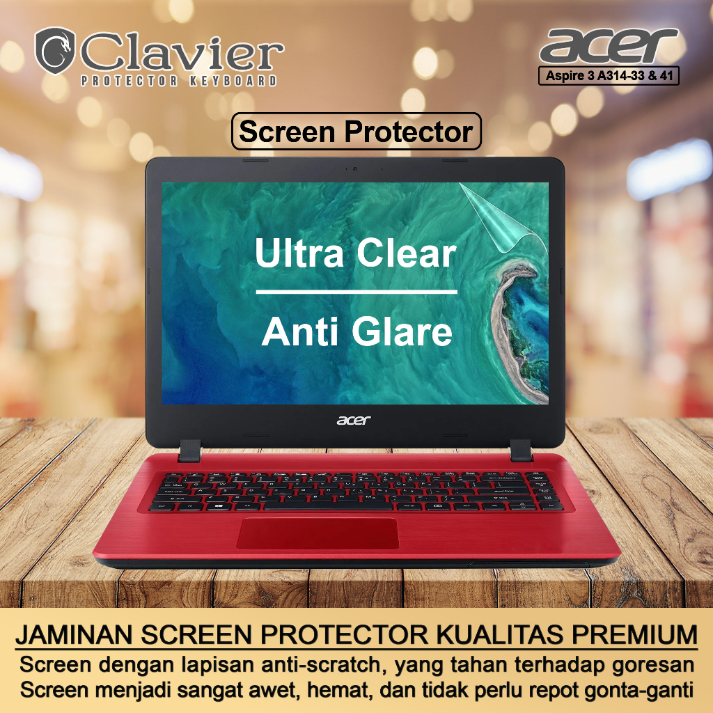 Jual Cover Keyboard Screen Protector Garskin Laptop Anti Gores Acer ...