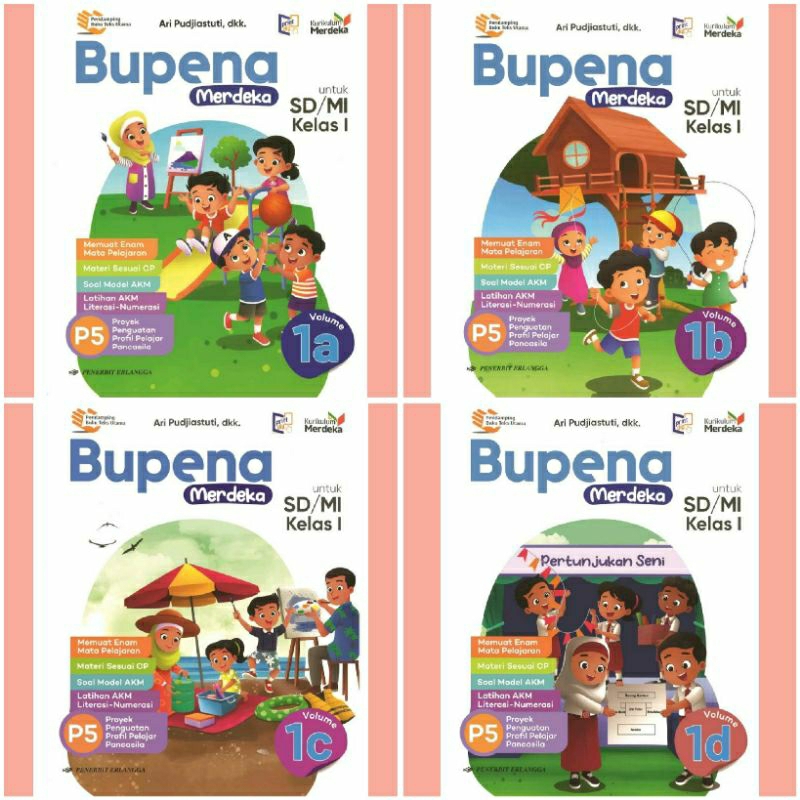 Jual BUPENA MERDEKA Untuk SD/MI Kelas 1 - KURIKULUM MERDEKA | Shopee ...