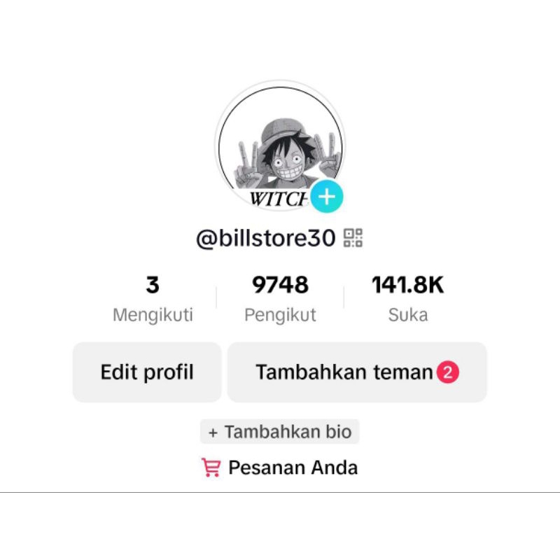 Jual JUAL AKUN TIKTOK REAL FOLLOWER INDONESIA MURAH MERIAHH | Shopee ...