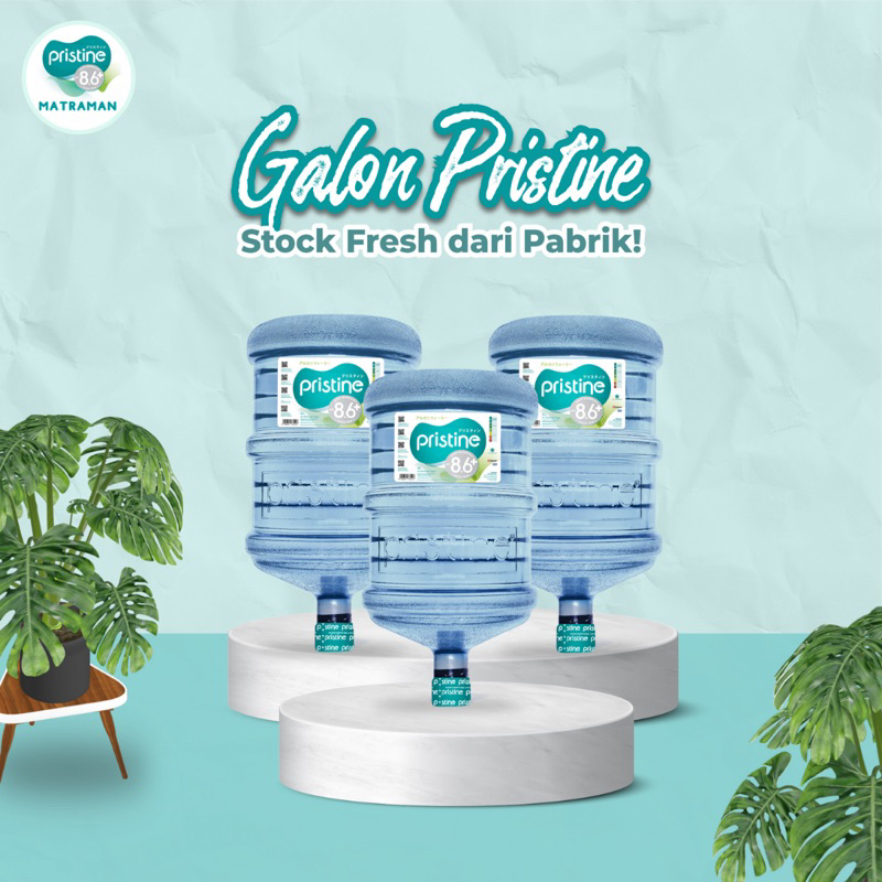 Jual GALON PRISTINE PRISTINE GALON ISI GALON PRISTINE DEPOSIT