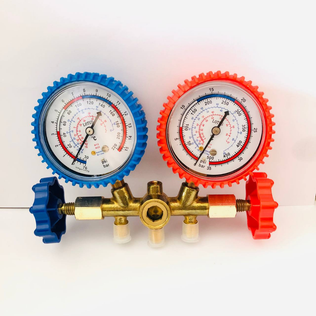 Jual TESTING MANIFOLD AC DOUBLE MULTI R22 R134A R410A R32 | Shopee ...
