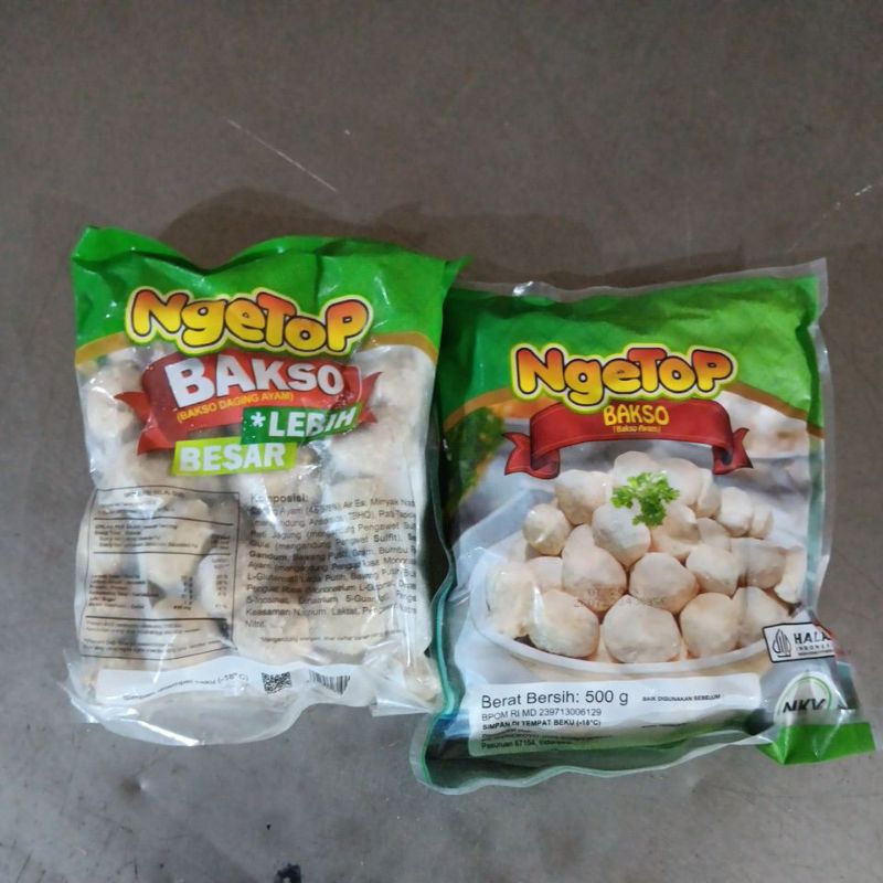 Jual Bakso Pentol Ngetop 500g Ayam Shopee Indonesia