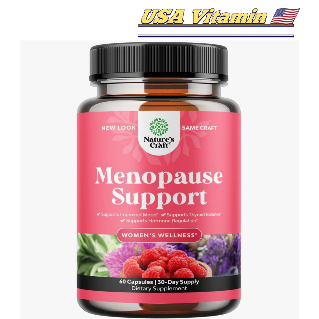 Jual Natures Craft Menopause Support Women's Wellness 60 Caps (Nature's ...