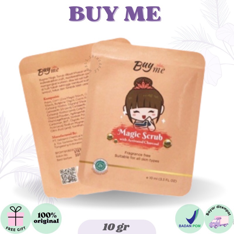 Jual Buy Me Magic Scrub 10gr ( Sachet ) | Shopee Indonesia