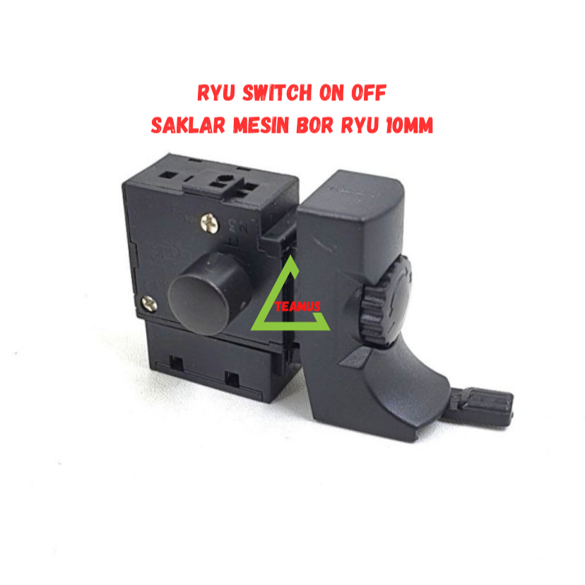 Jual Saklar Switch RYU ON/OFF Bor 10 mm Bolak balik ORIGINAL Untuk ...