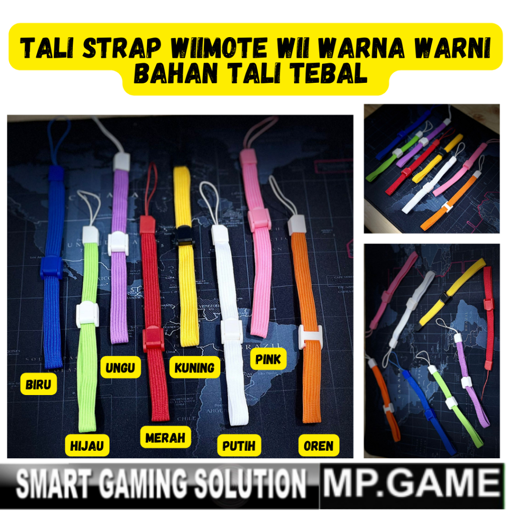 Jual Tali Strap untuk Wiimote WII Joy con Switch | Shopee Indonesia