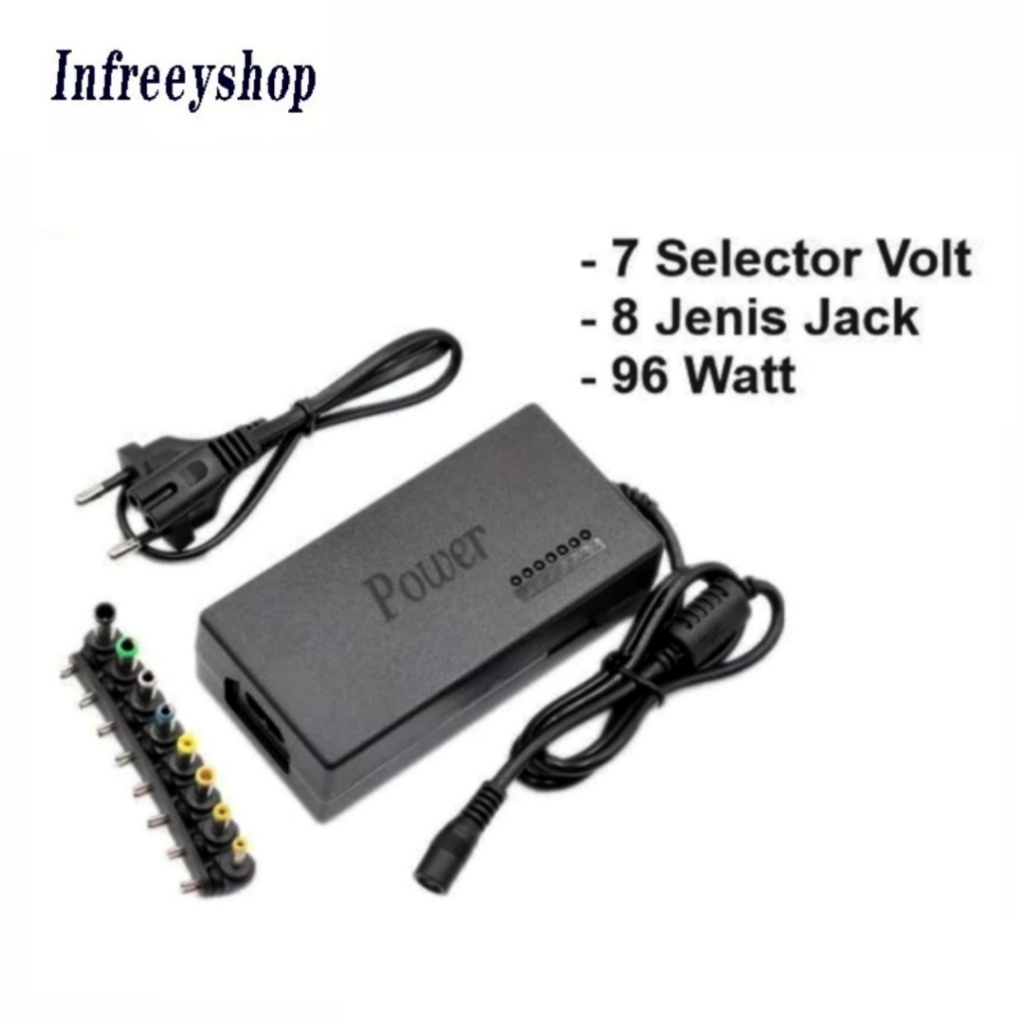 12V 15V 16V 18V 19V 4.5A 20V 24V 4A 96W Notebook Adattatore di Alimentazione Regolabile Adattatore AC DC Caricatore Universale Spine Jack  13