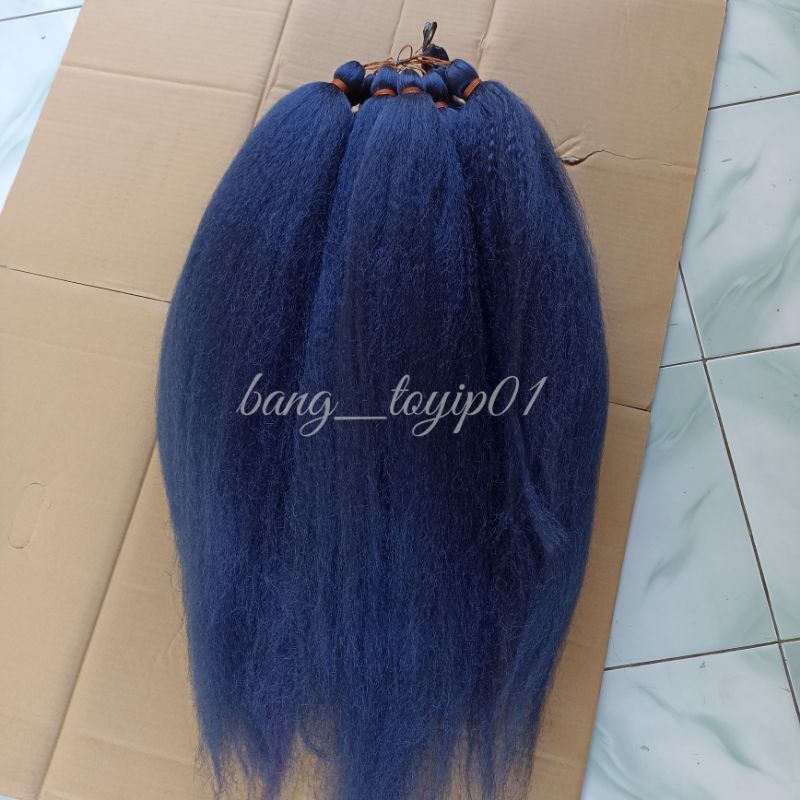 Jual RAMBUT CEMARA WARNA PANJANG 70CM HALUS | Shopee Indonesia