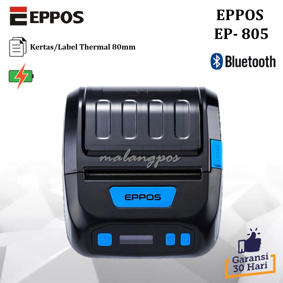 Jual Printer Bluetooth Eppos EP805 Mobile Printer Bluetooth Label