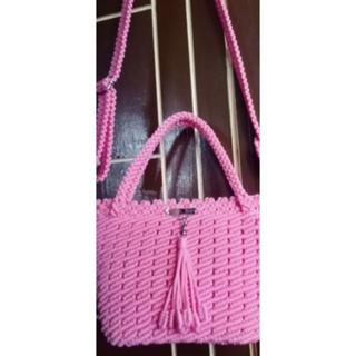 Tas Rajut Cantik Tapestry Louis Vuitton - Crochet Checkerboard