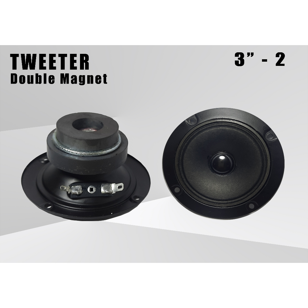 Jual Twiter 3 Inchi Double / Tweeter 3" 2 (100watt) Shopee