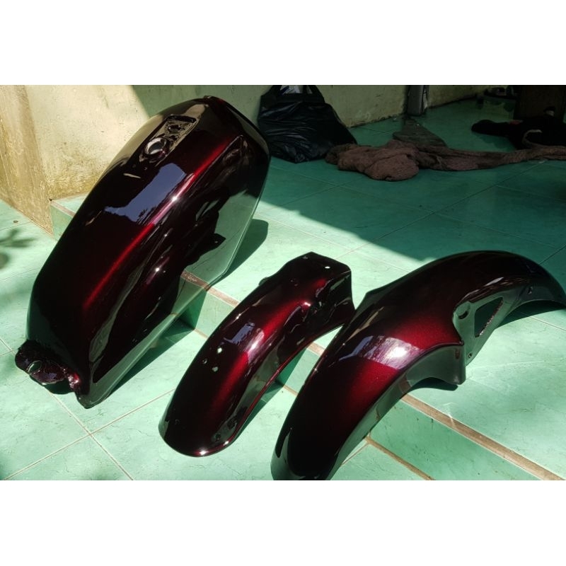 Jual Paketan Cat hitam Moonlight Red jenis PU/NC | Shopee Indonesia