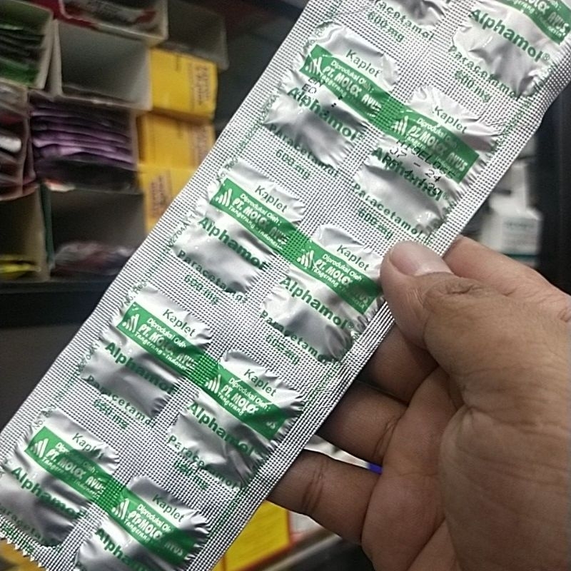 Jual ALPHAMOL Paracetamol 600mg | Shopee Indonesia