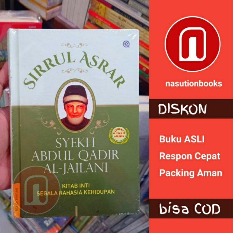 Jual Buku Sirrul As Rar Syekh Abdul Qodir Al Jailani | Qaf Media ...