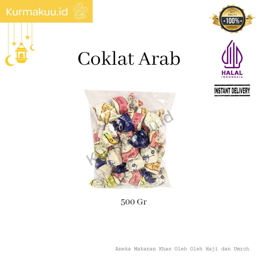 Jual Coklat Arab Lilit / Coklat Khas Arab Permen / Oleh Oleh Haji dan ...