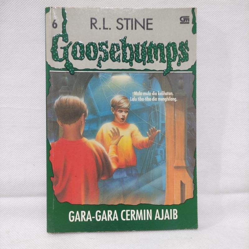 Jual Novel Goosebumps R L Stine Gara Gara Cermin Ajaib Shopee Indonesia