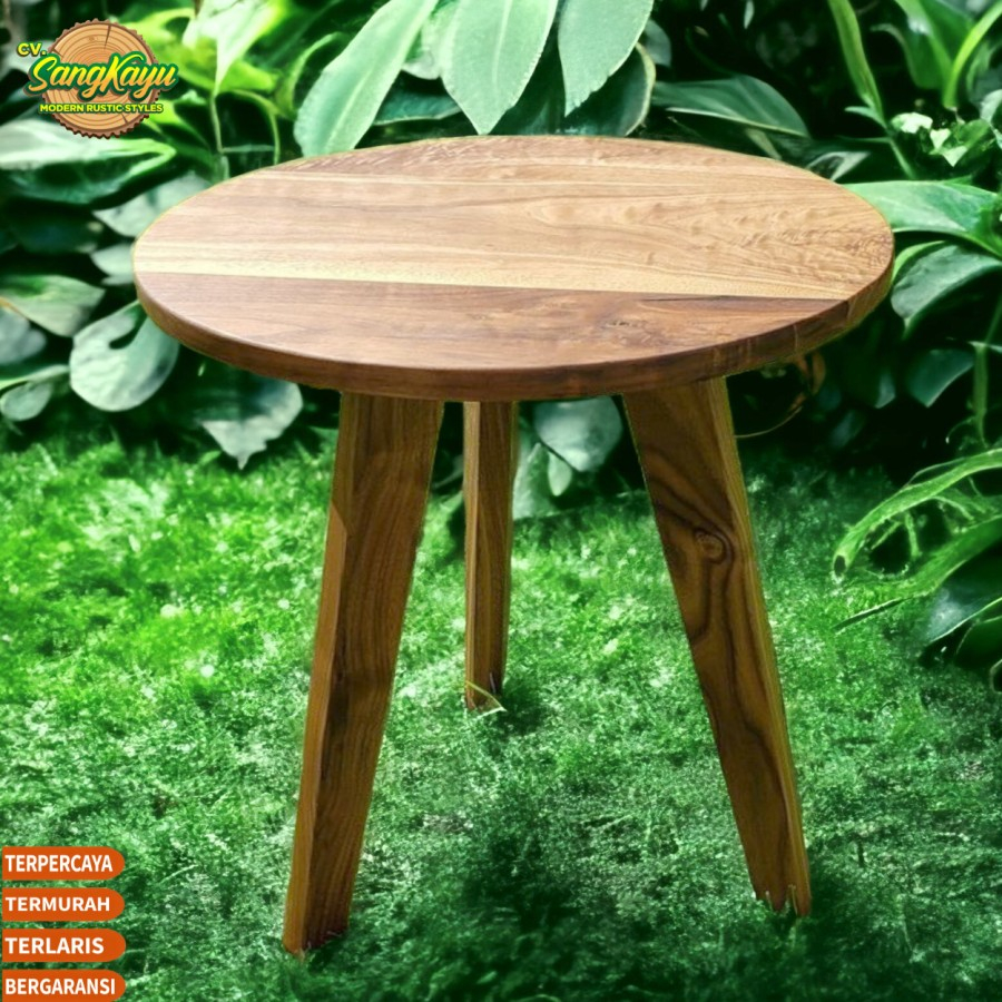 Jual Meja kayu jati asli full kayu jati meja samping side table meja