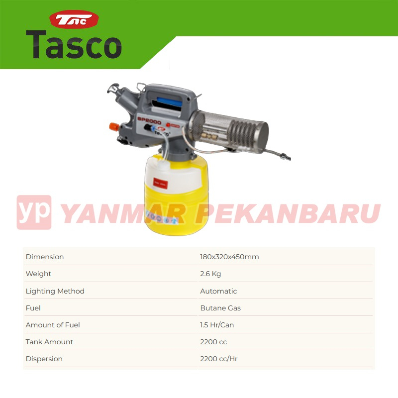 Jual Mesin Mini Fogging / Mini Fogger TASCO SP 2000 | Shopee Indonesia