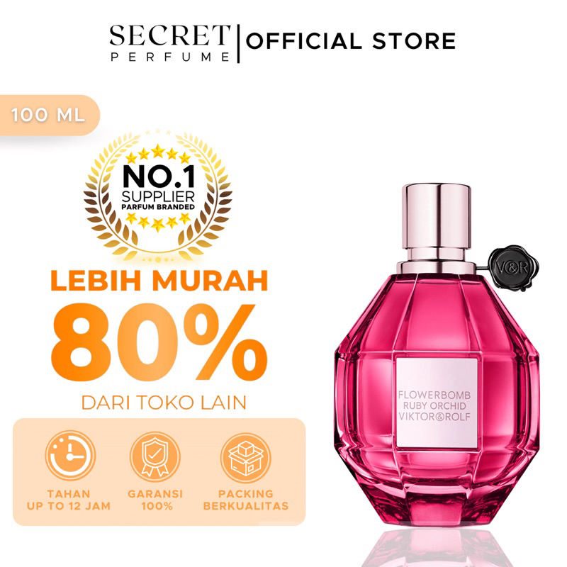 Jual Parfum Flowerbomb Ruby Orchid [100 % Original Singapore] EDP