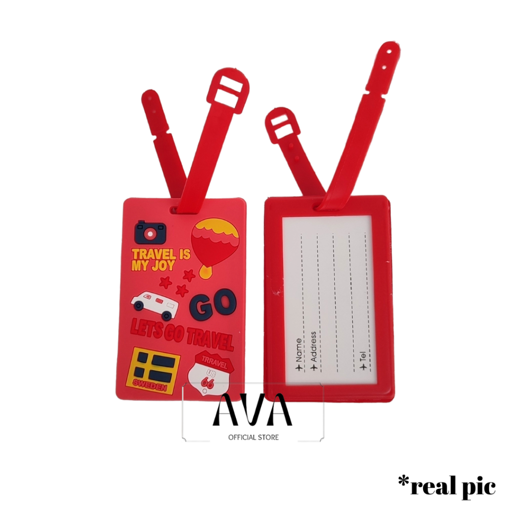 Jual Luggage Tag Name Tag Tas Koper Souvenir Gantungan Nama Koper