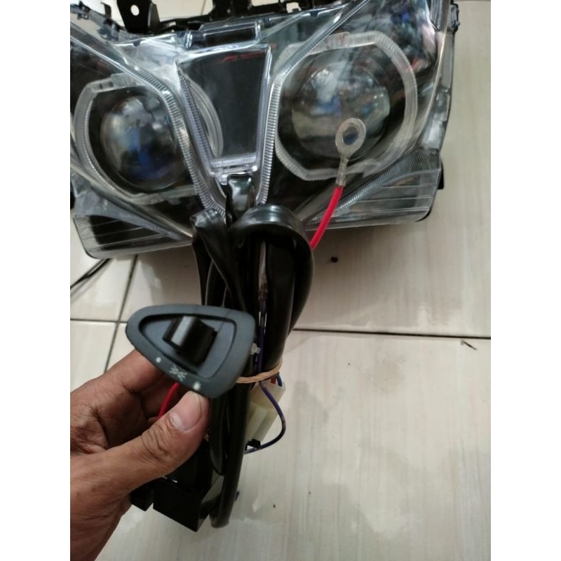 Jual PROJIE BILLED VARIO TEKHNO 125 KZR PNP LENGKAP LEVELING | Shopee
