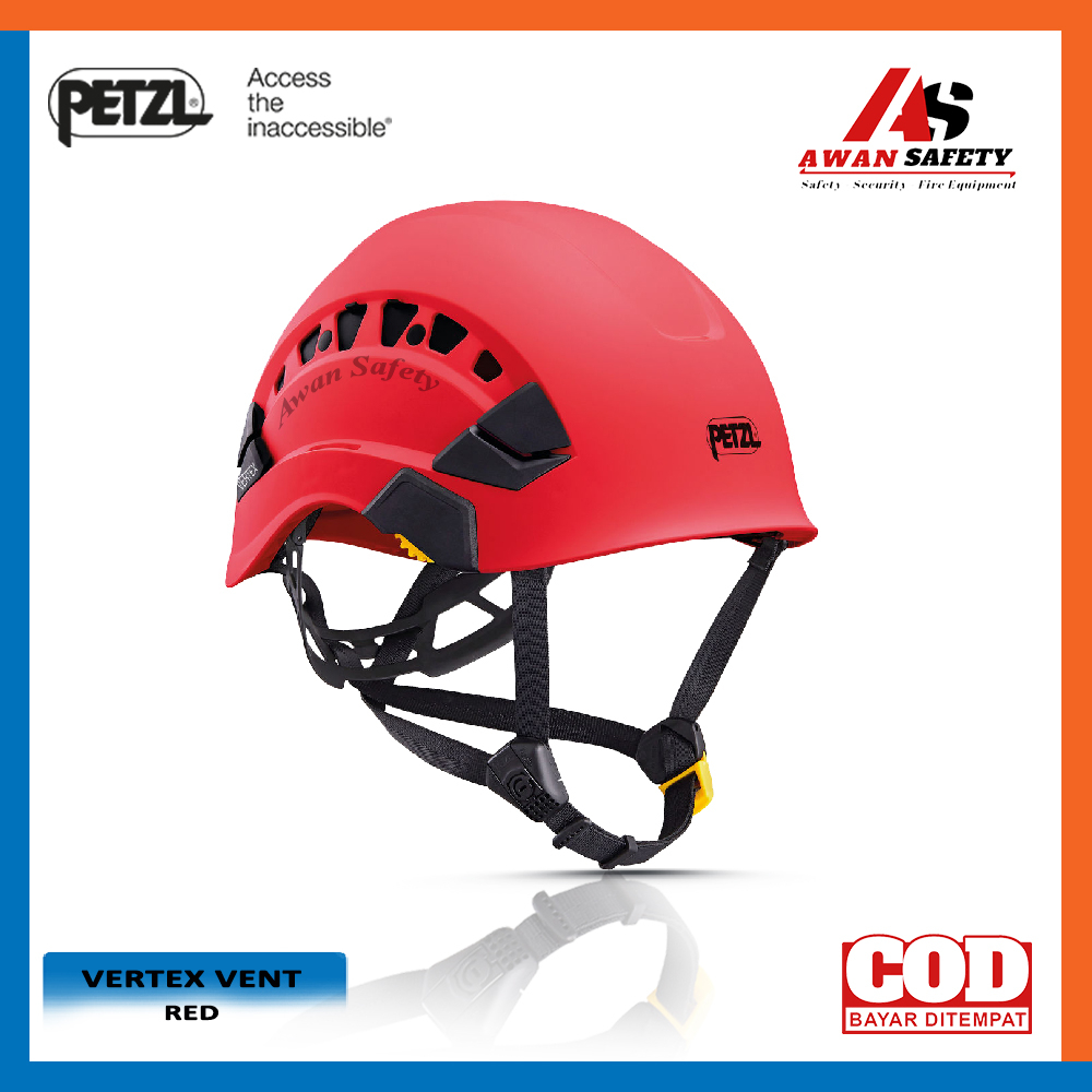 Jual Petzl Helmet Vertex Vent Red Original/ Climbing Helmet PETZL