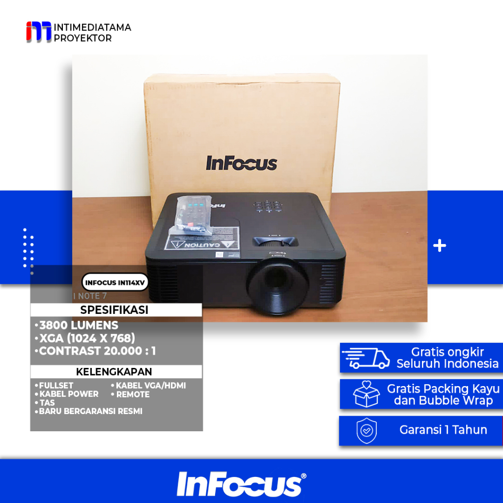 Jual Proyektor Infocus In Xv Baru Shopee Indonesia