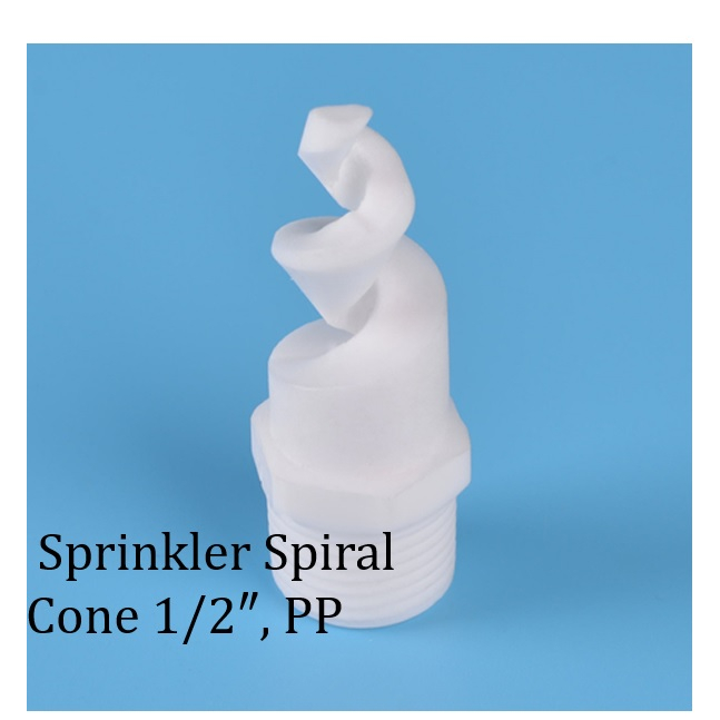 Jual Nozzle Sprinkler Spiral Cone 1/2″, PP | Shopee Indonesia
