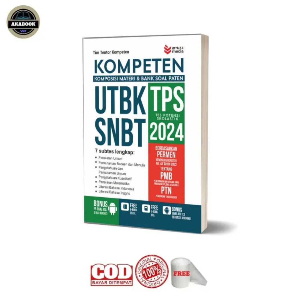 Jual Buku KOMPETEN UTBK SNBT TPS 2024 | Shopee Indonesia