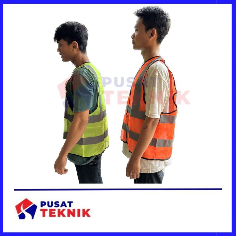 Jual ROMPI PROYEK POLYESTER ROMPI SAFETY PROYEK 2 LINE | Shopee Indonesia